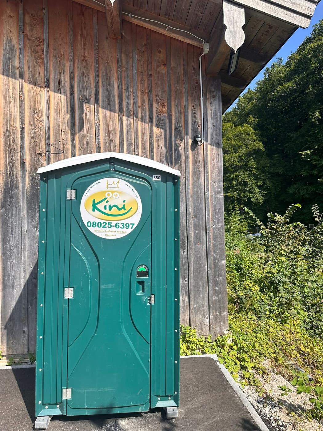 Dixi Klo als Event WC mieten in Oberbayern für Privatpersonen. Als Alternative zur Komposttoilette für Garten